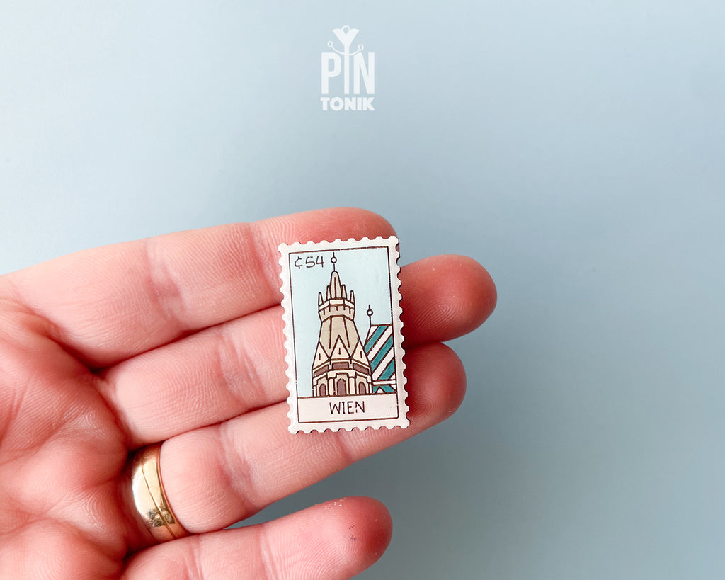Vienna Cathedral Pin