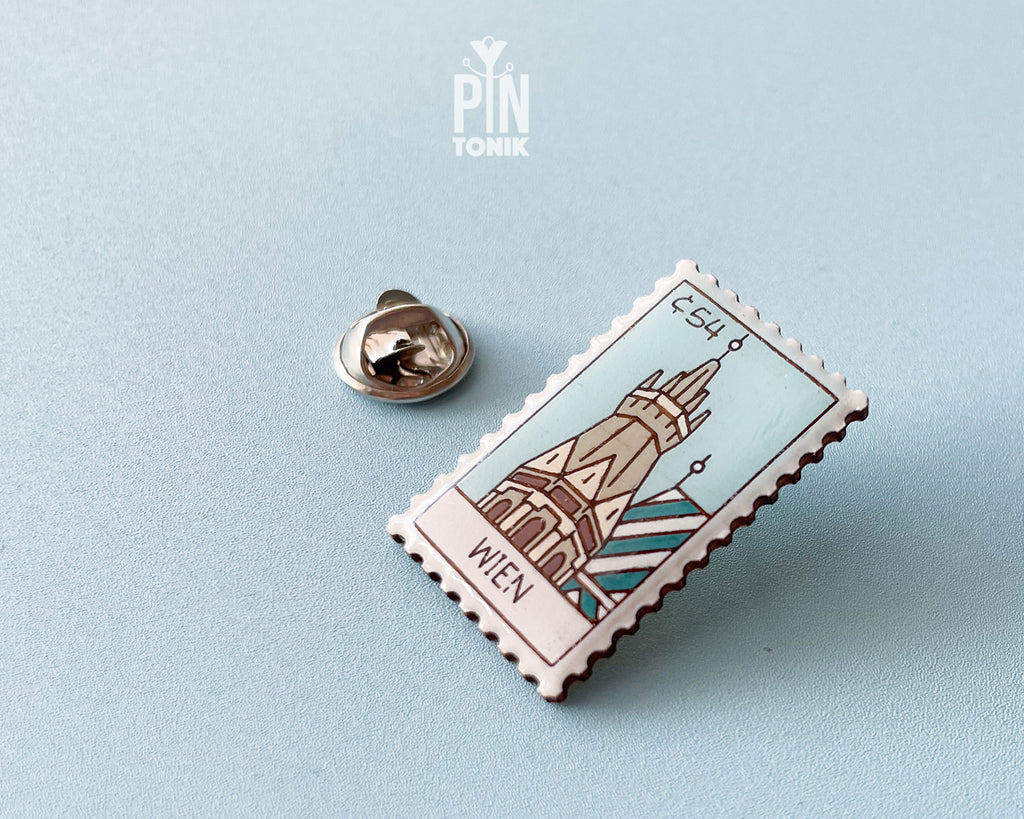 Vienna Cathedral Pin