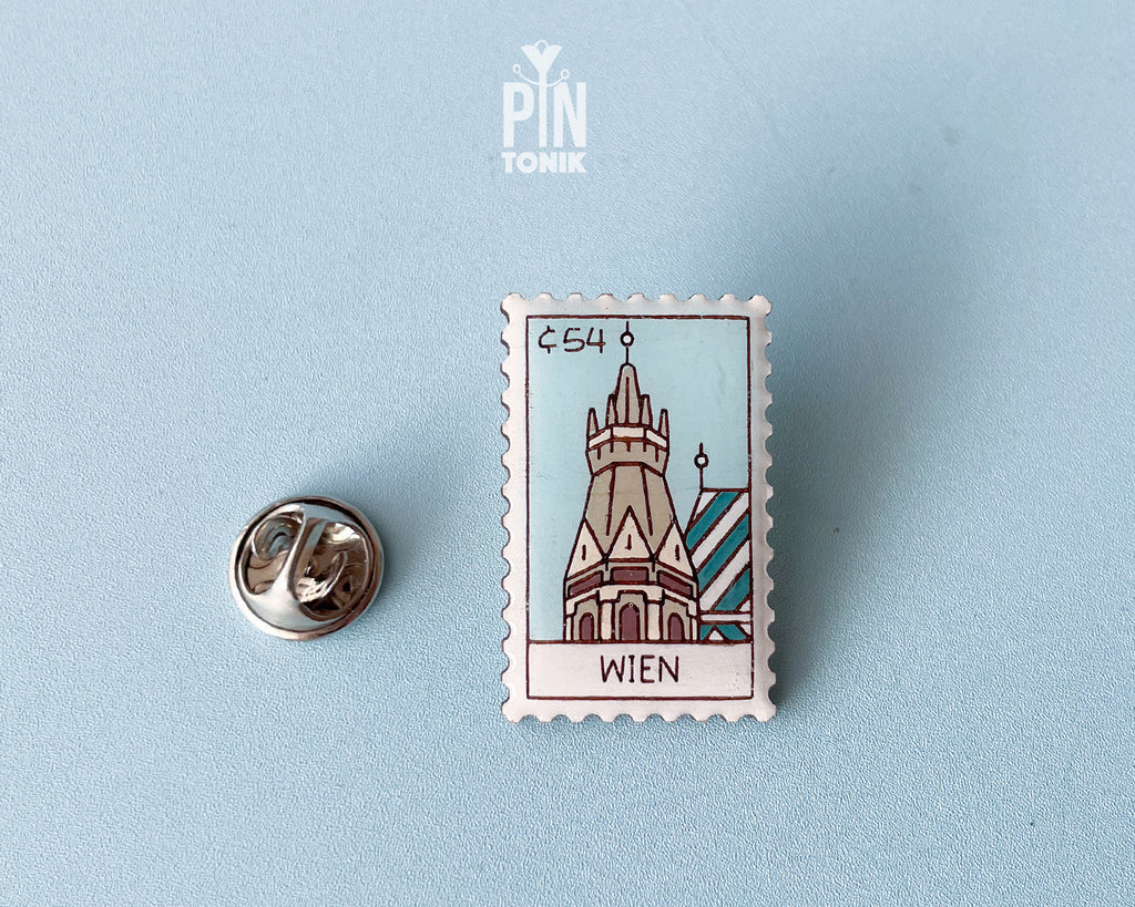 Vienna Cathedral Pin