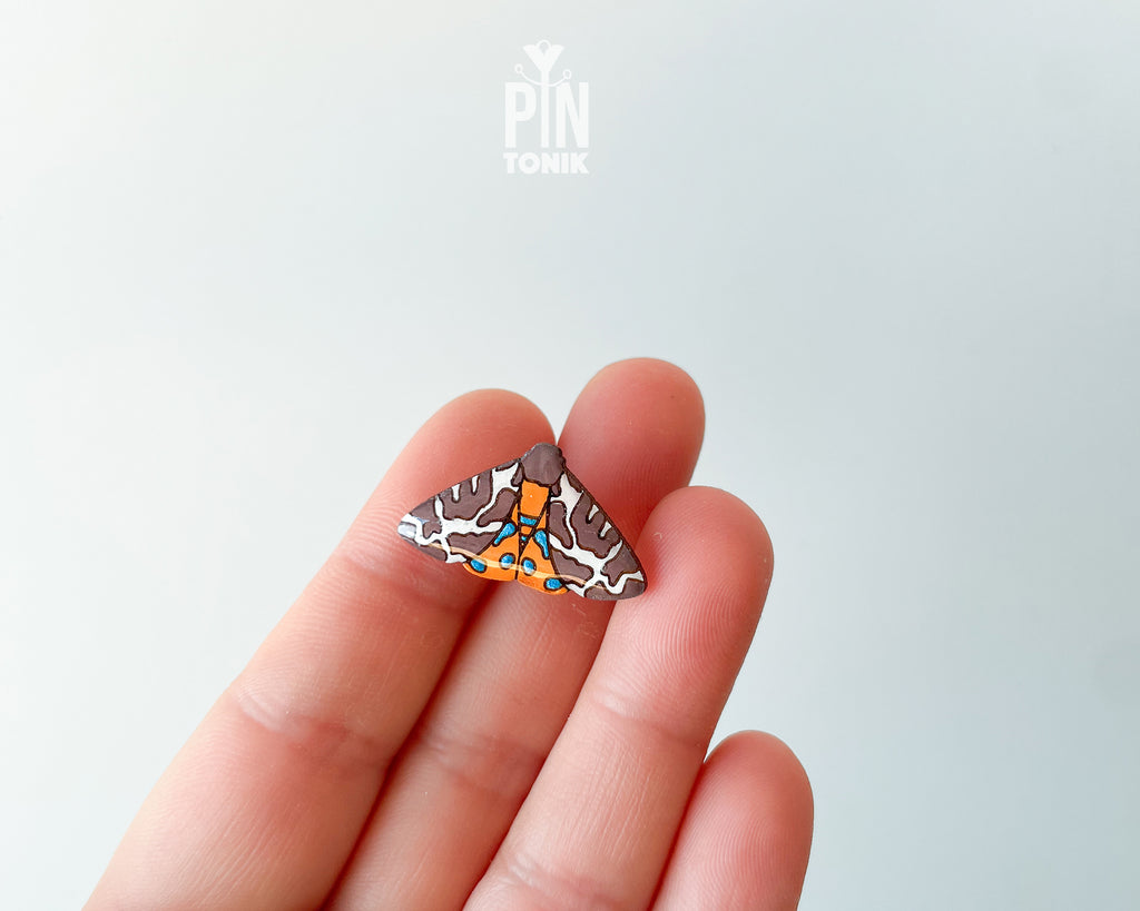 Garden Tiger Moth Pin