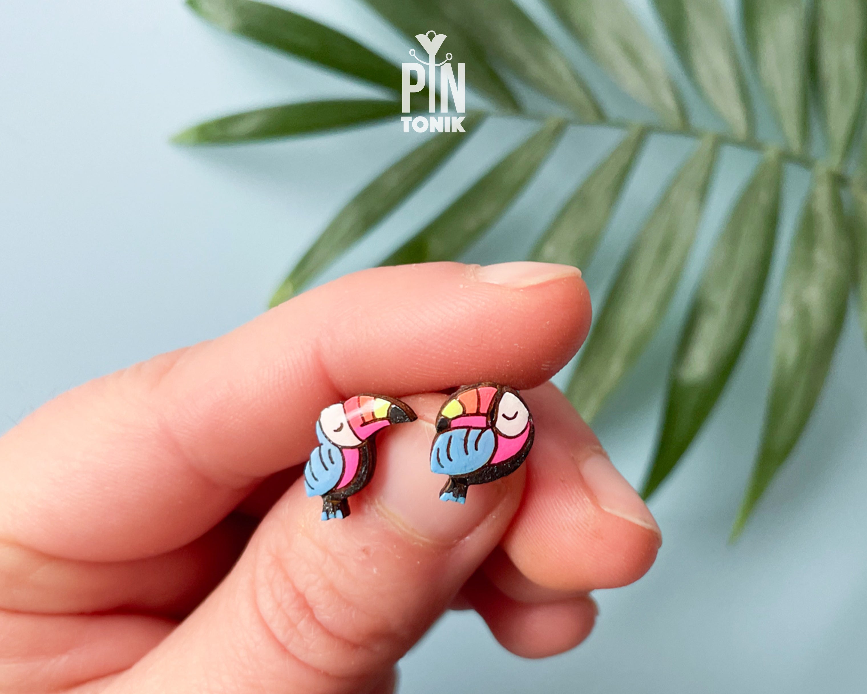 Toucan Stud Earrings