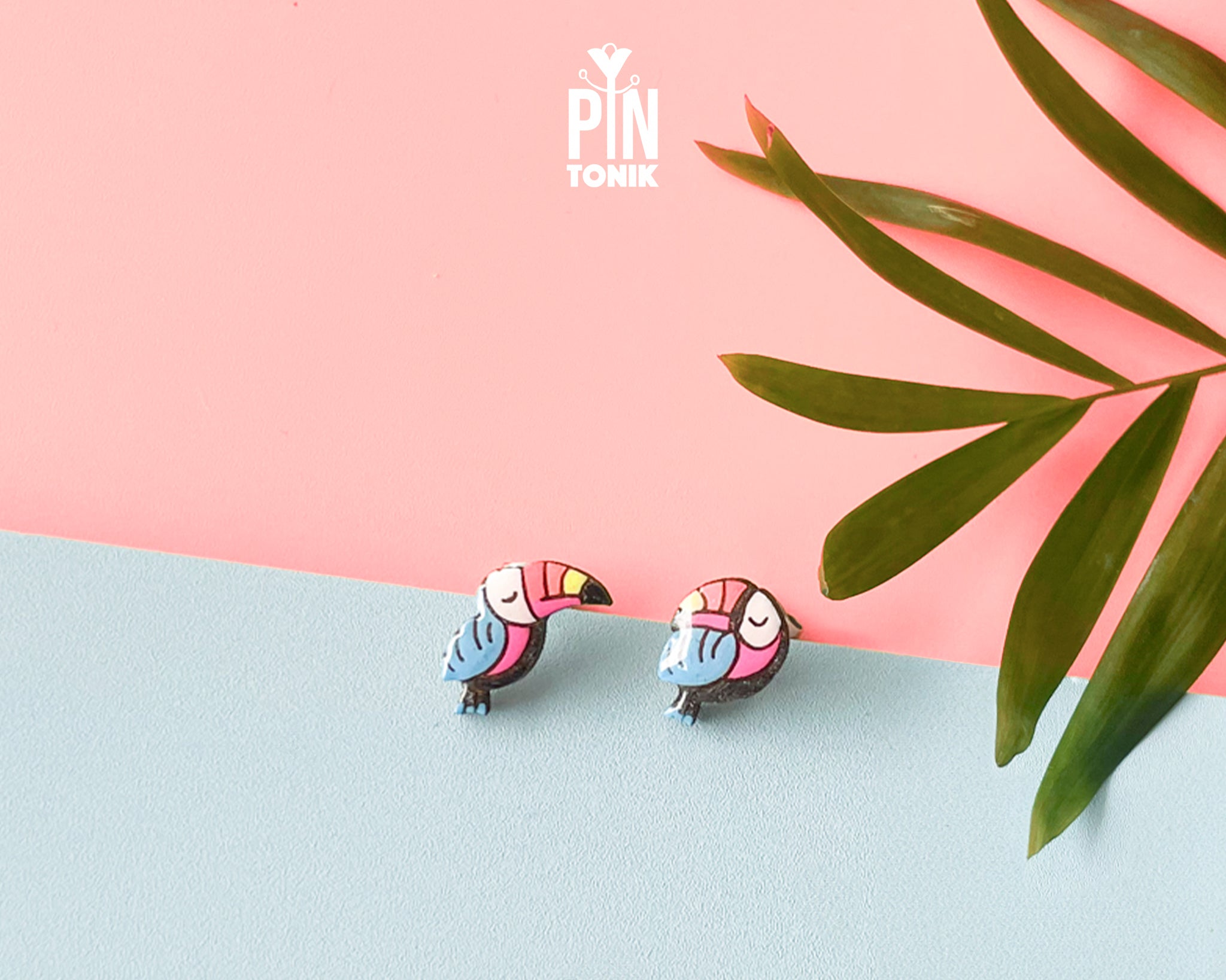 Toucan Stud Earrings