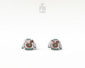 Reindeer Christmas Sweater Studs