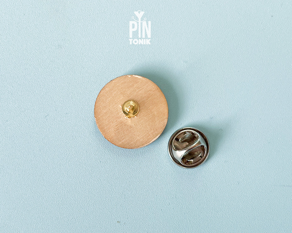 Vinyl Record "Rock You" Pin