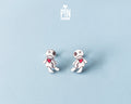 Voodoo Doll Stud Earrings