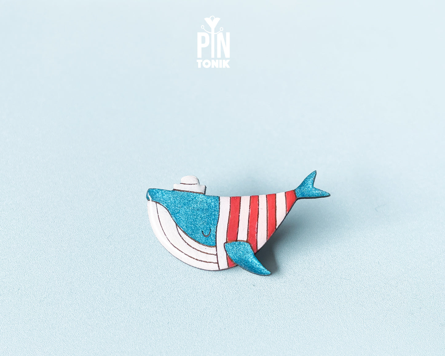 Sailor Whale Pin