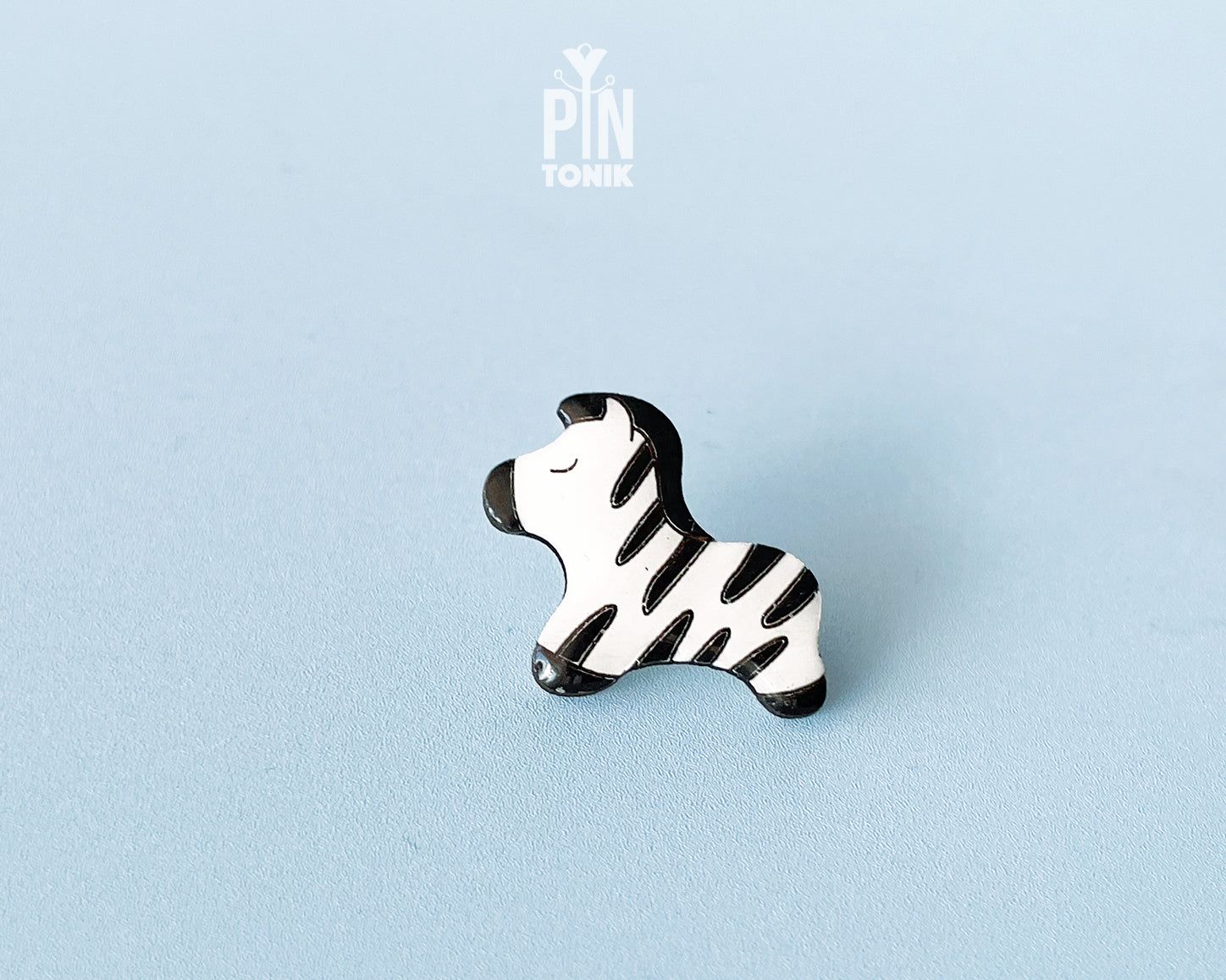 Zebra Wooden Pin