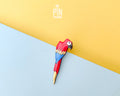 Ara Parrot Wooden Pin