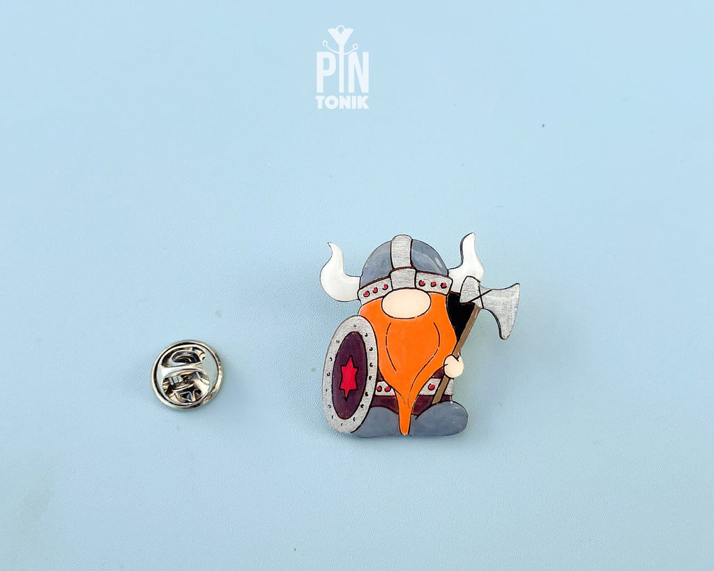 Viking Gnome Pin